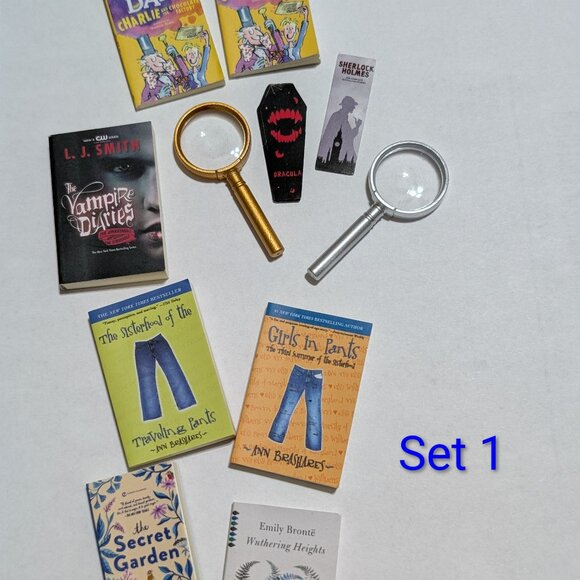 New!!!  Mini Brands - Books, Bookmarks, Magnifying Hlasses - Picture 4 of 10